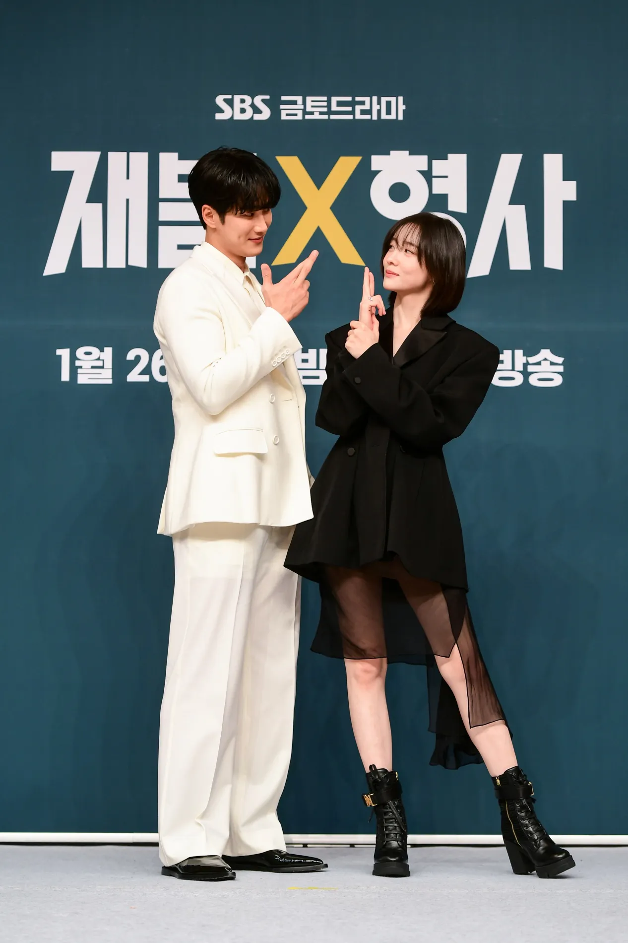 韓国ドラマ「財閥 x 刑事」製作発表会がソウルにて開催