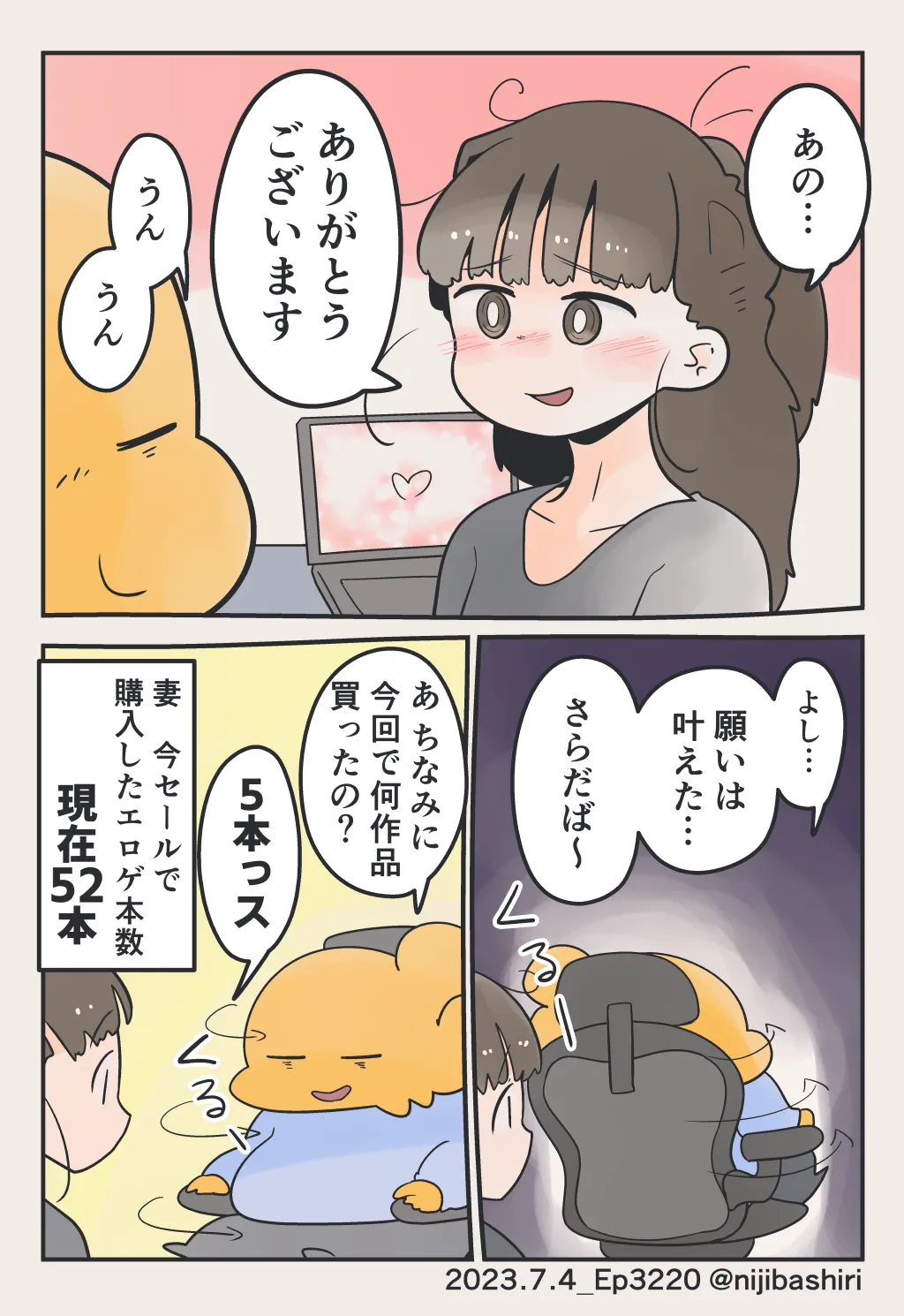 ボクの妻がゲーム好きな話 より