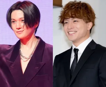 八木勇征、白濱亜嵐のクランクアップに「寂しい」 先輩後輩の仲良しトークに「胸熱」「萌える」の声<婚活1000本ノック>