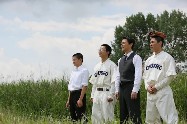 「1942年のプレイボール」で4兄弟を演じる福山康平、太賀、勝地涼、斎藤嘉樹