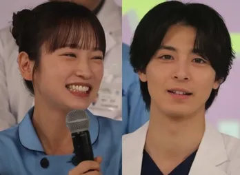 川栄李奈「震えてるよ」、高杉真宙とのオフトークで爆笑…2人の会話に「かわいすぎ」「癒される」の声<となりのナースエイド>