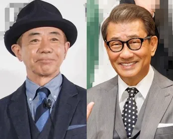 木梨憲武「ホンモノ!」、友情出演の中井貴一クランクインに大はしゃぎ「照れてる?」「楽しそう」の声<春になったら>