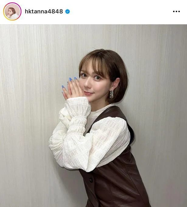 ※村重杏奈オフィシャルInstagram(hktanna4848)より