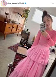 ※川栄李奈オフィシャルInstagram(rina_kawaei.official)より