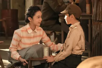 <明日のブギウギ>趣里“スズ子”、藤間爽子“タイ子”の力になりたいと考え、田中麗奈“おミネ”に相談をする