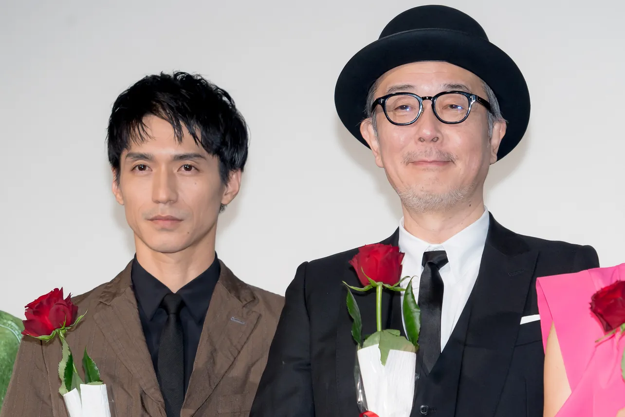 錦戸亮とリリー・フランキーが映画「コットンテール」特別先行上映舞台あいさつに登壇