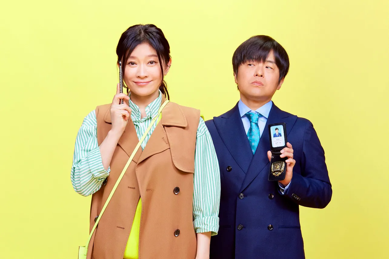 4月12日(金)スタートの新ドラマ「イップス」でW主演を務める篠原涼子＆バカリズム