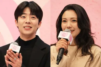 チェ・ジョンヒョプ＆二階堂ふみがベンチでまったり…「幸せにしてくれるドラマ」と反響＜Eye Love You＞