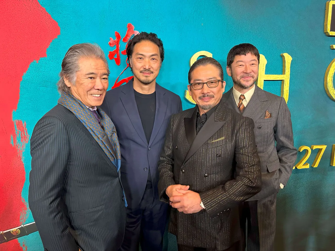 USプレミアに登壇した真田広之、浅野忠信ら日本人キャスト陣