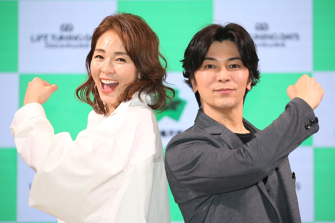 SHIHOと武田真治が「Shibuya Sakura Stage～SHIBUYA WELLNESS PROJECT～presents by LIFE TUNING DAYS Press Conference」に登壇