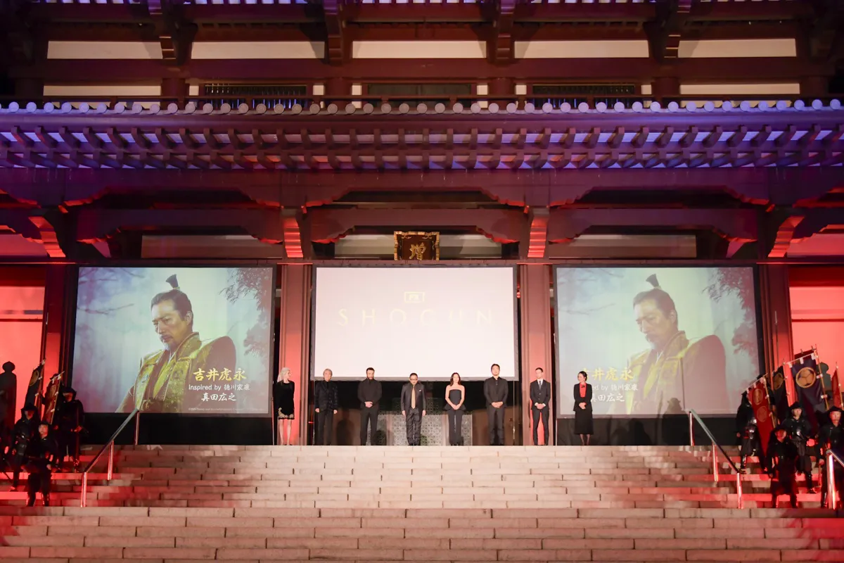 「SHOGUN 将軍」来日大ヒット祈願イベントより