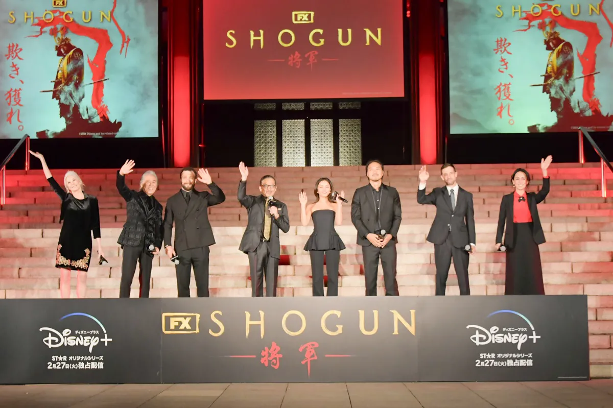 「SHOGUN 将軍」来日大ヒット祈願イベントより