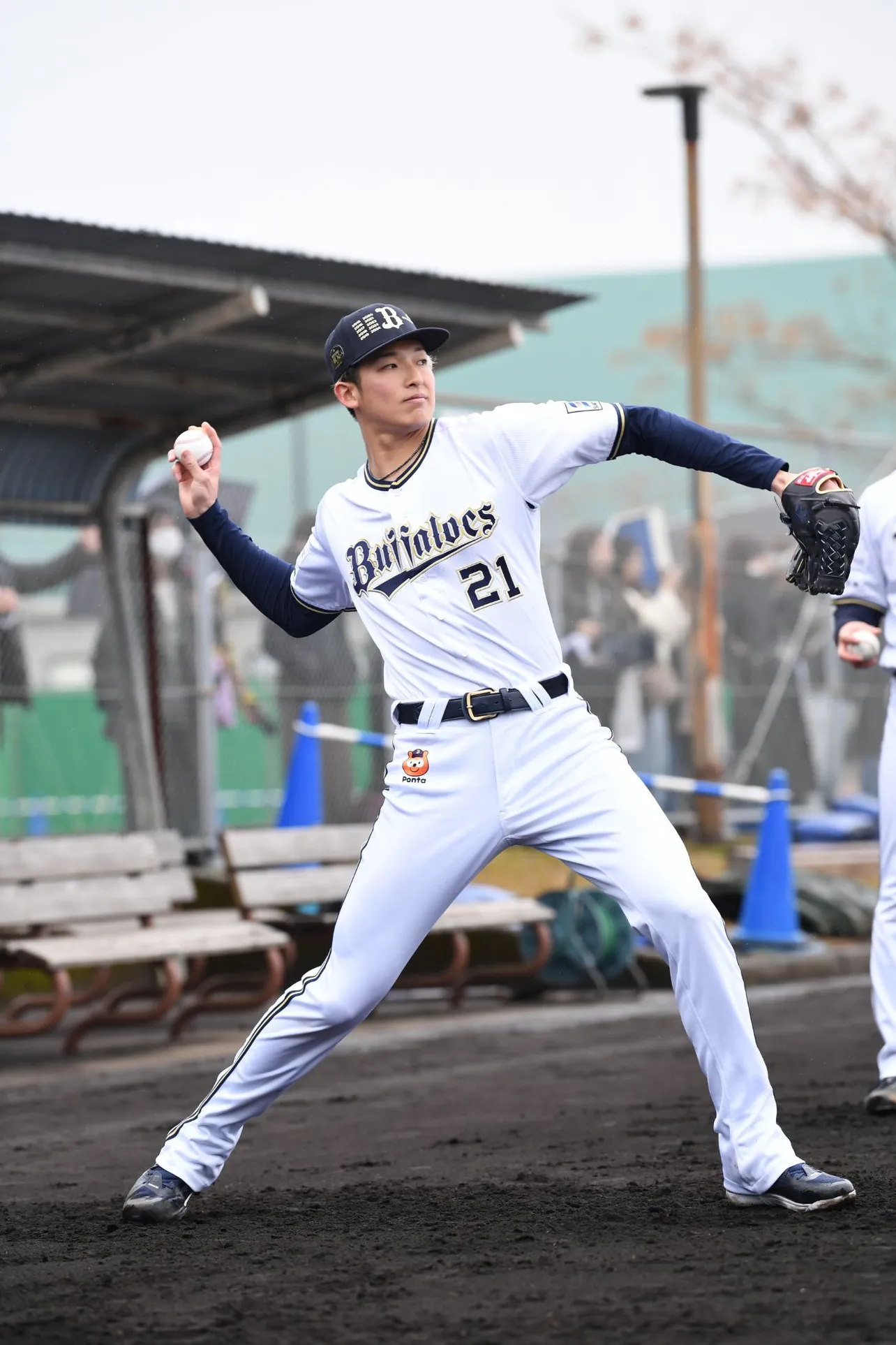 山崎颯一郎選手(オリックス・バファローズ)