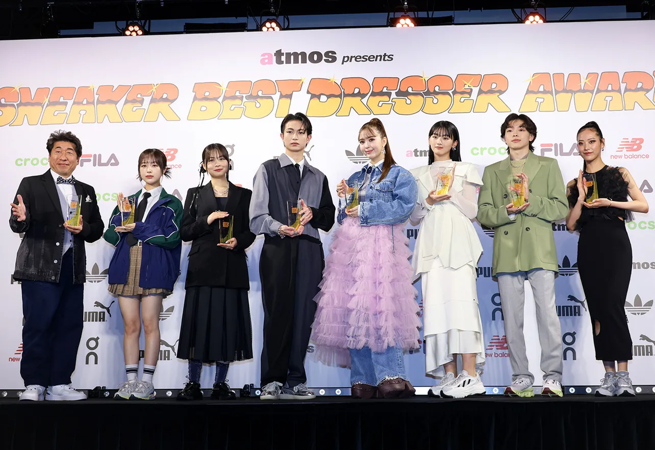 「atmos presents SNEAKER BEST DRESSER AWARD 2024」授賞式より