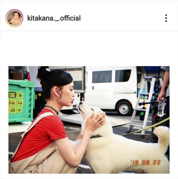 ※画像は北香那オフィシャルInstagram(kitakana._.official)より