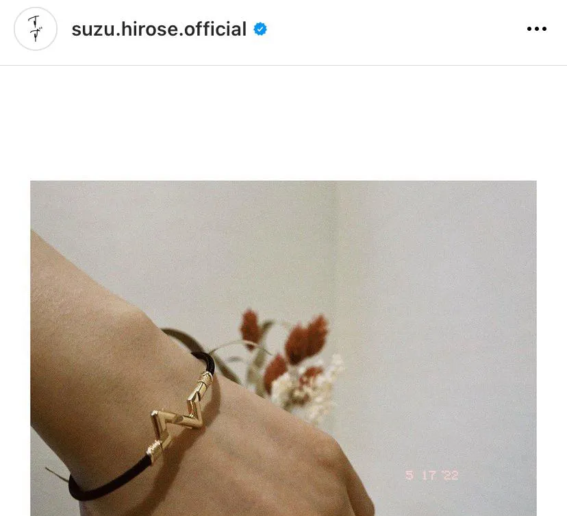 ※画像は広瀬すず公式Instagram(suzu.hirose.official)より