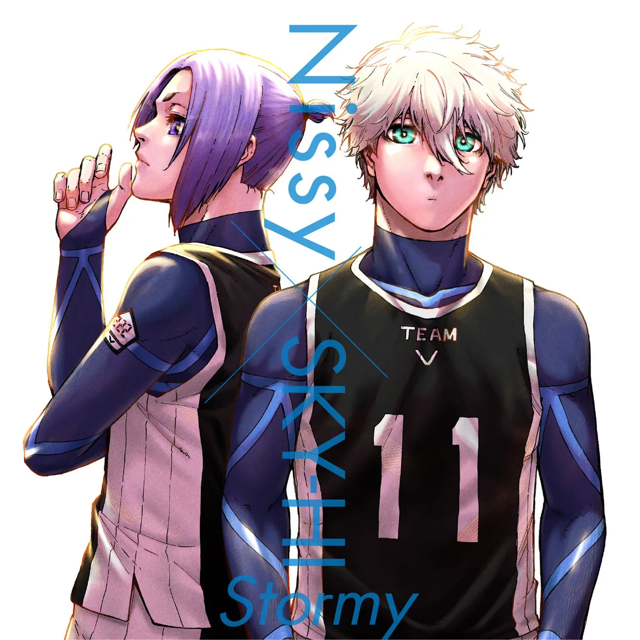 Nissy × SKY-HI「Stormy」初回限定盤ジャケット写真