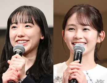 芦田愛菜&久間田琳加、マラカスとタンバリンでポーズをきめる貴重なショットに「最強コンビ」の声<さよならマエストロ>