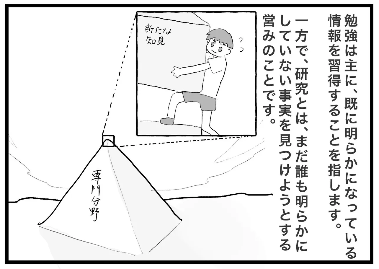 『研究と勉強の違い、博士とは』(5/12)