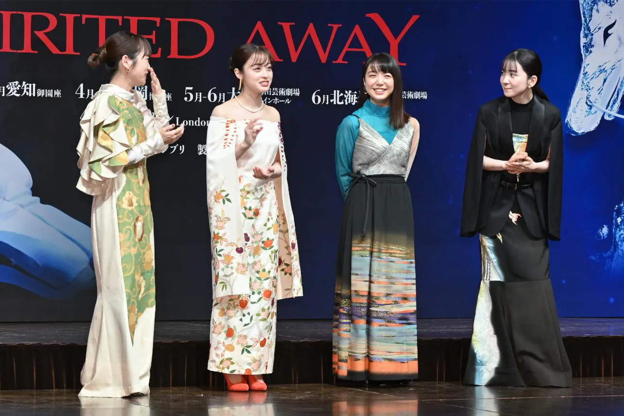 川栄李奈、橋本環奈、上白石萌音、福地桃子