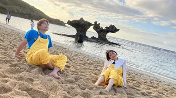 金田朋子&仲村宗悟“恋人の聖地”ハートロックで大はしゃぎ「楽しかったしかない!」<声優と夜あそび>