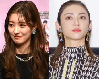 <新空港占拠>「まさしく美」宮本茉由“紗季”&山谷花純“瀬奈”の黒づくめ2ショット&おもしろエピソードにくぎづけ