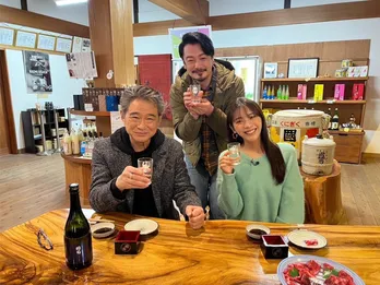 船越英一郎と小田井涼平がタッグで大盛り上がり オトナな人気番組「おとなの嗜呑」と「小田井涼平のあい旅」が初コラボ