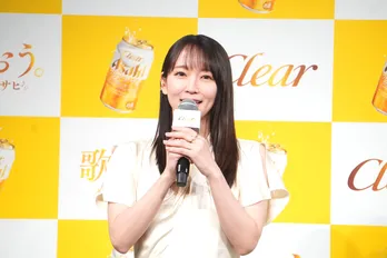 吉岡里帆がお風呂事情を告白「無音で『集中!』って感じ」