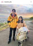  芦田愛菜＆宮沢氷魚、並んで歩くショット