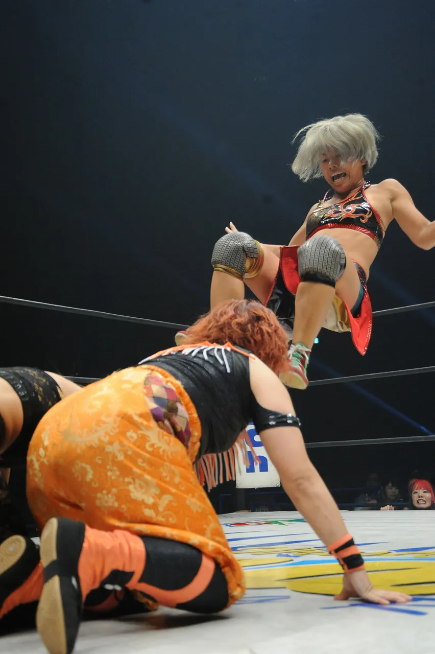 軽量な折り畳み自転車 超絶貴重 女子プロレス wave 特別衣装 はっぴ