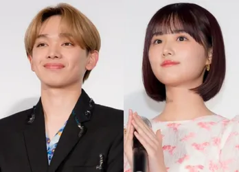 警官姿の宮世琉弥＆原菜乃華が仲良く“エリーポーズ”「りゅびなの尊すぎ」「制服姿見れるの幸せ」＜恋わずらいのエリー＞