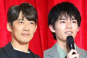 反町隆史“鬼塚”、令和の生徒・日向亘との身長180cm超え2ショットに「かっこいい!」「背高い」<GTOリバイバル>