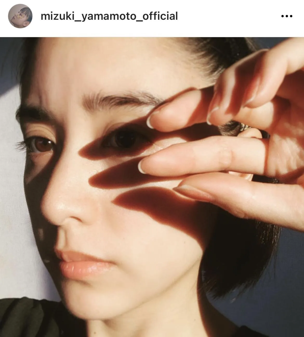 ※山本美月オフィシャルInstagram(mizuki_yamamoto_official)より