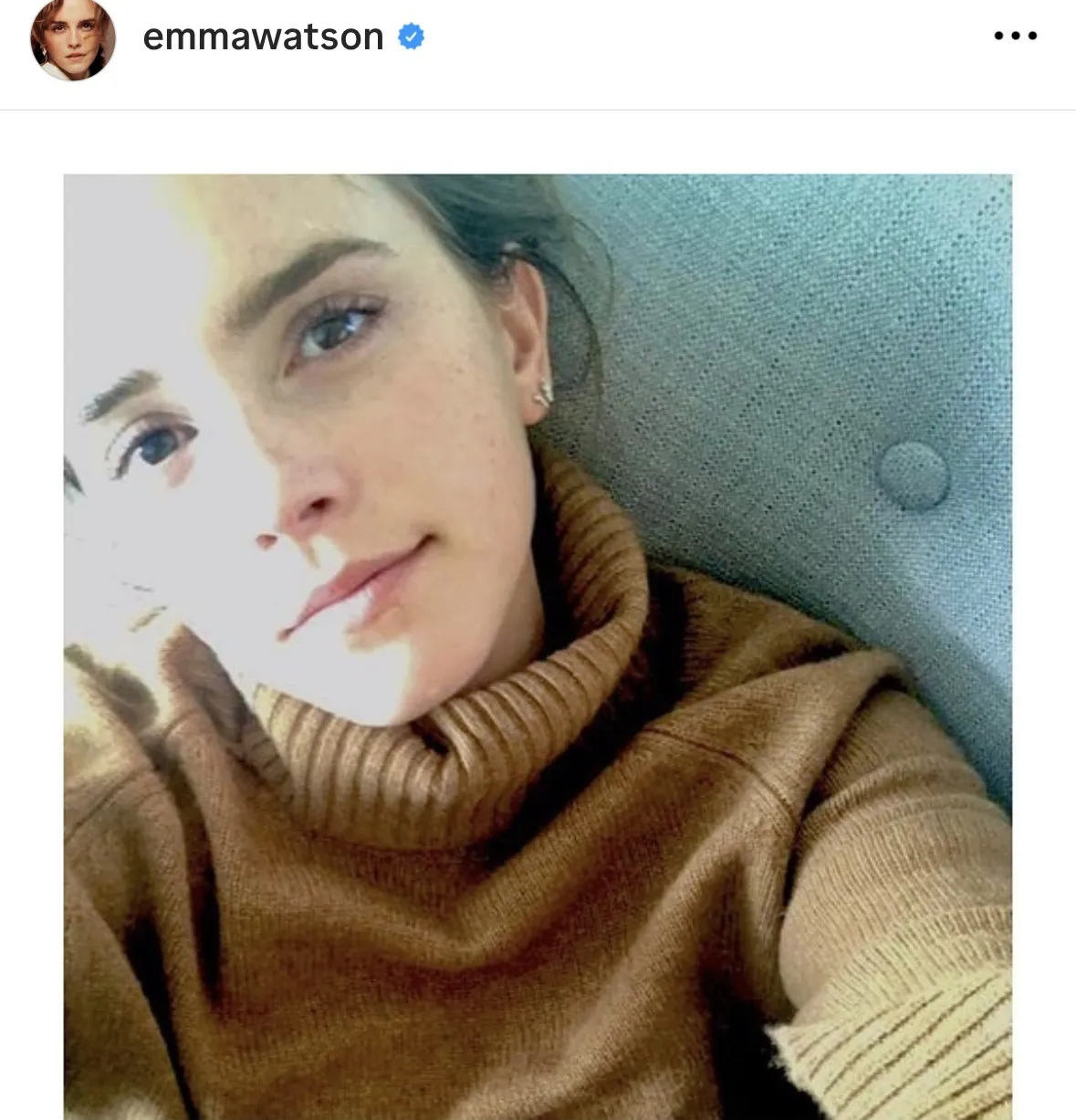 エマ・ワトソンInstagram(emmawatson)より