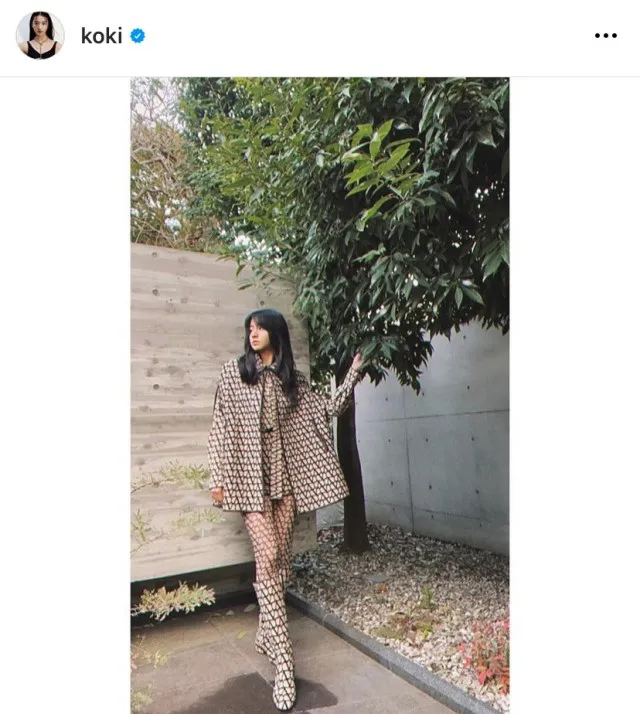 ※Koki,公式Instagram(koki)より