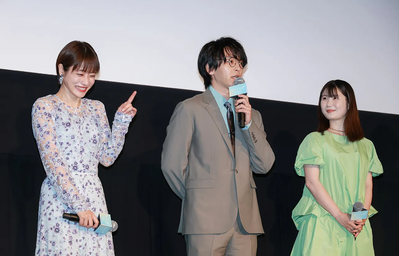 映画「ミッシング」完成披露試写会より