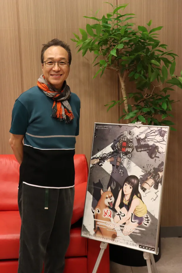 画像 小日向文世 村上虹郎のアニメ いぬやしき アフレコ現場を直撃 これができたらステージが一つ上がるのでは 村上 3 4 Webザテレビジョン