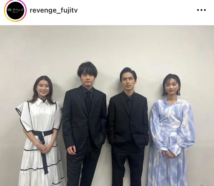 ※画像はドラマ「Re:リベンジ-欲望の果てに-」公式Instagram(revenge_fujitv)より