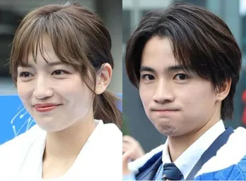 こんな幼馴染欲しい…川口春奈“七苗”&木戸大聖“陽太”、笑顔の仲良しショットに「これからの展開楽しみ」と反響<9ボーダー>