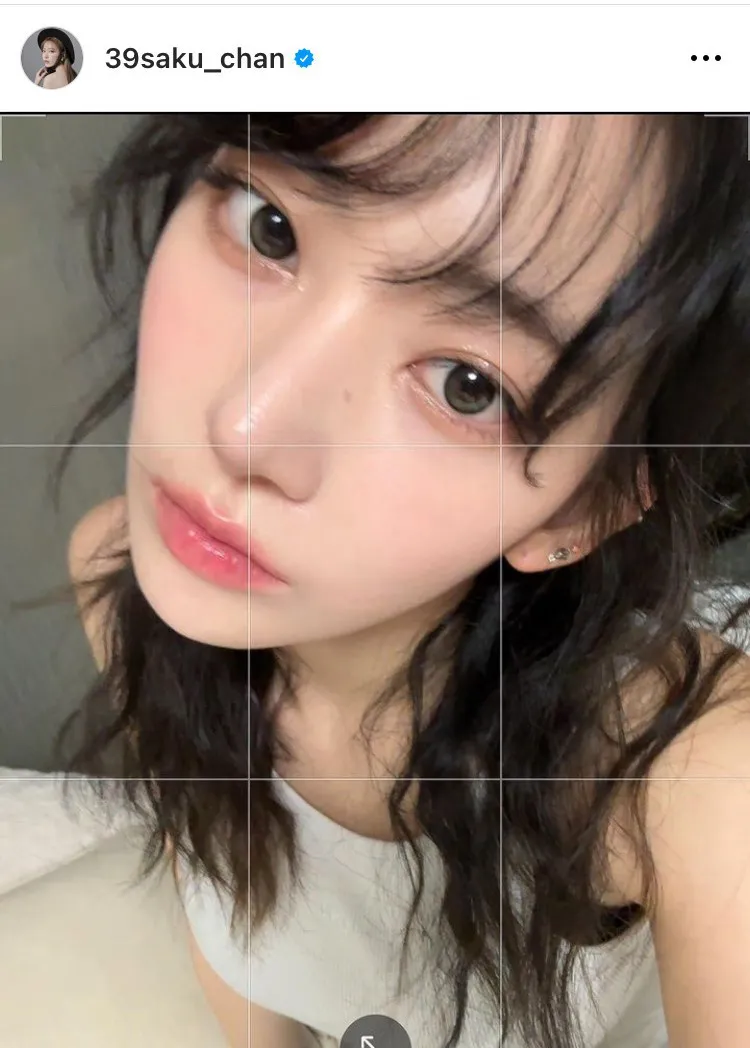 ※宮脇咲良公式Instagram(39saku_chan)より