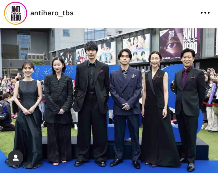 ※画像はドラマ「アンチヒーロー」公式Instagram(antihero_tbs)より