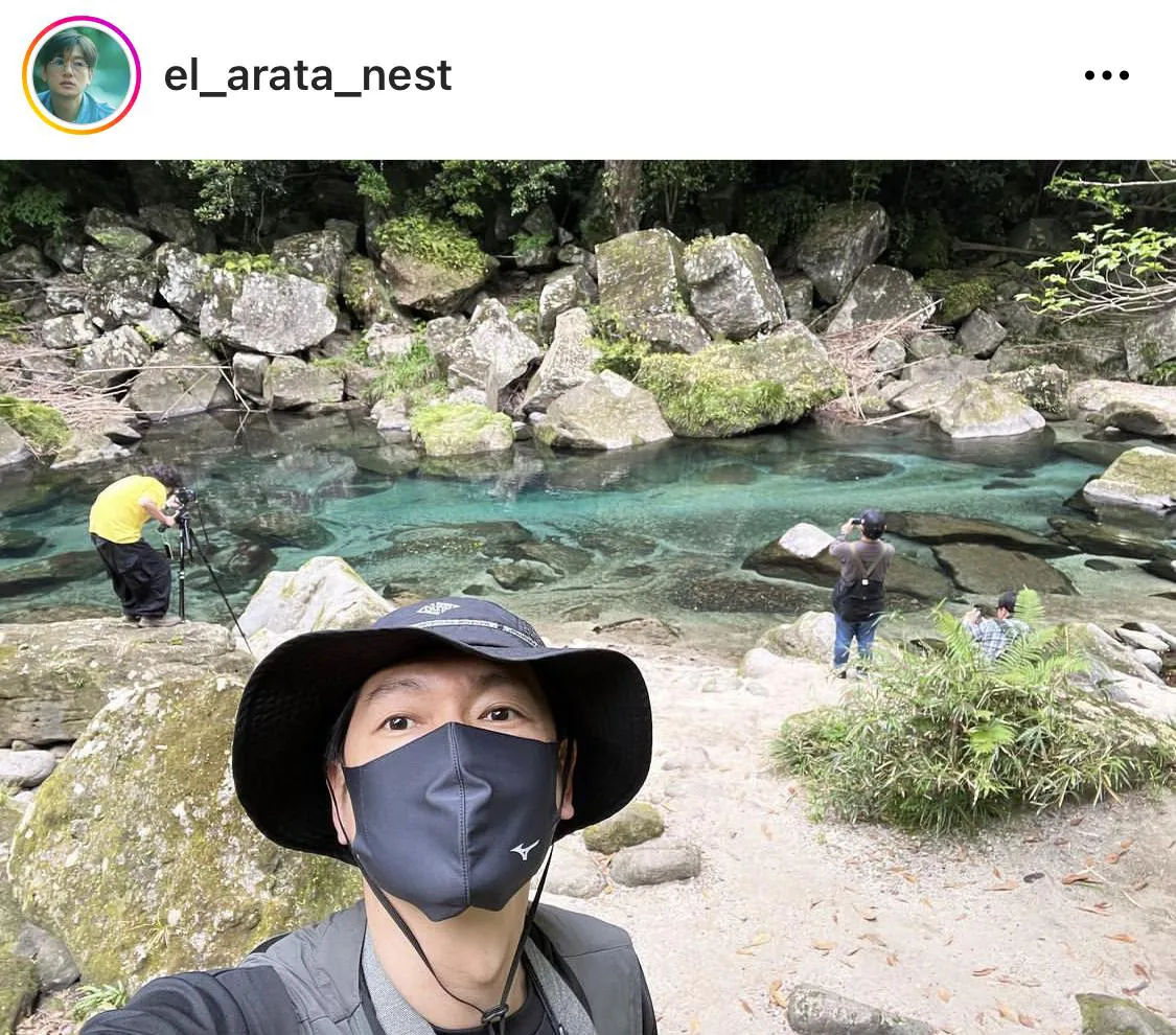  ※井浦新オフィシャルInstagram(el_arata_nest)より