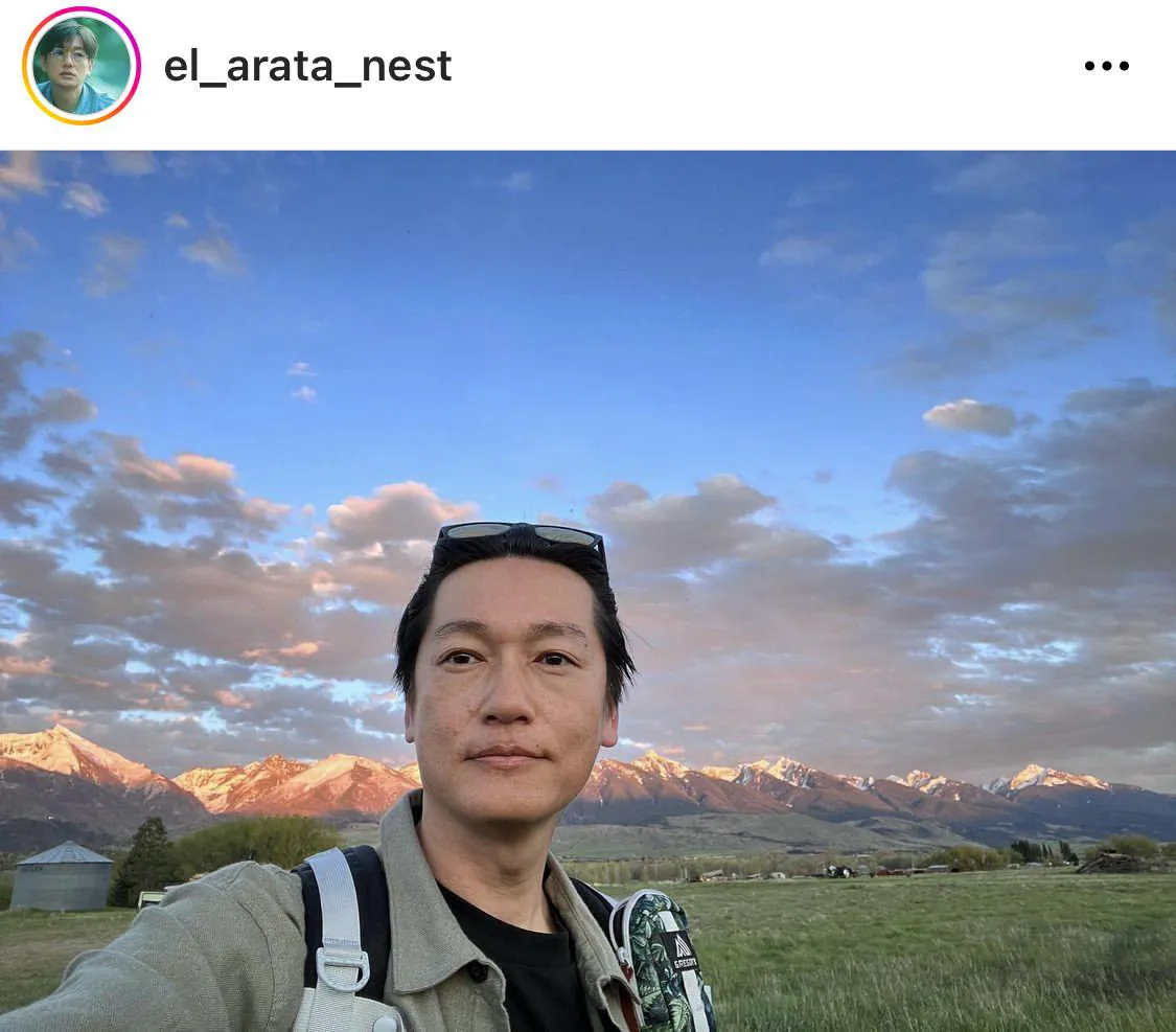  ※井浦新オフィシャルInstagram(el_arata_nest)より