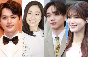 撮影の合間に…生見愛瑠、瀬戸康史&宮世琉弥&丸山礼との4ショットを公開し「めずらしいメンツすぎる」と反響<くる恋>