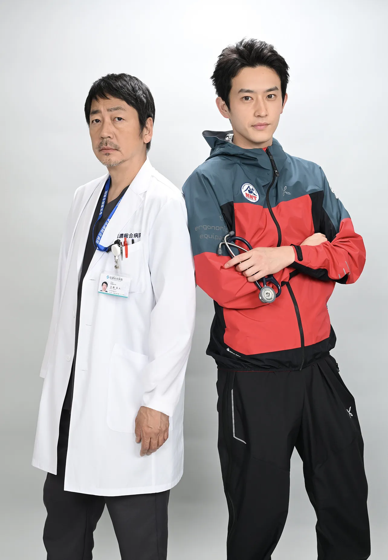 【写真】高身長の杉野遥亮＆大森南朋が並ぶ2ショット