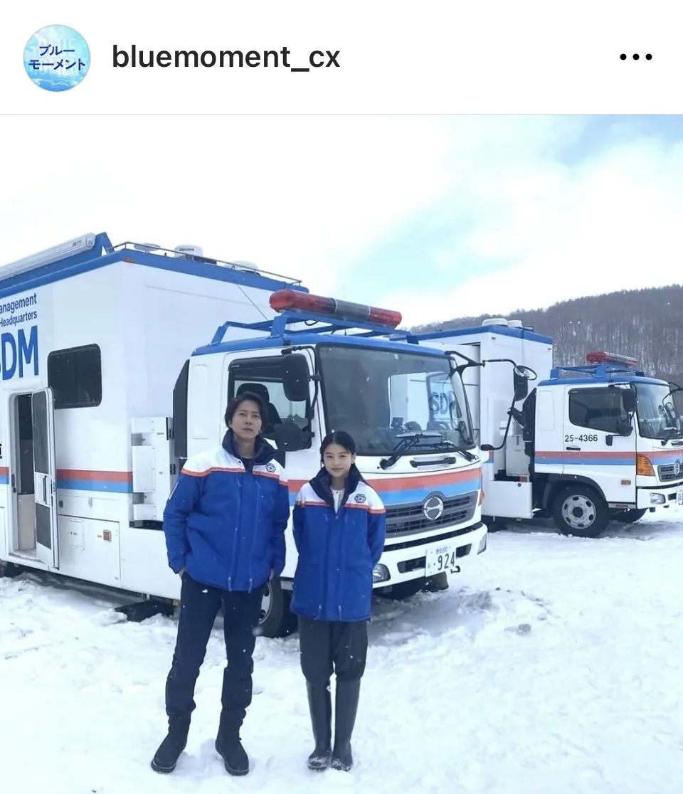 ドラマ「ブルーモーメント」公式Instagram(bluemoment_cx)より