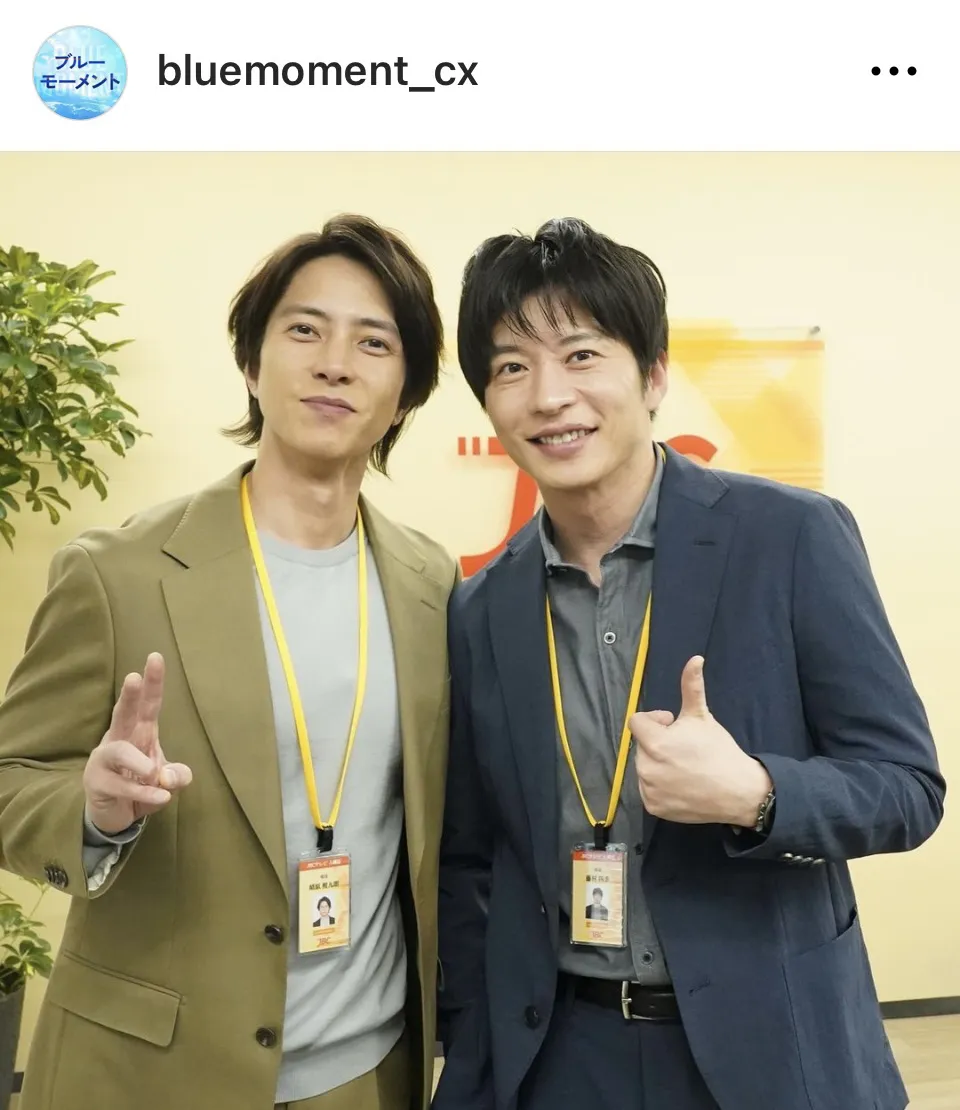 ドラマ「ブルーモーメント」公式Instagram(bluemoment_cx)より