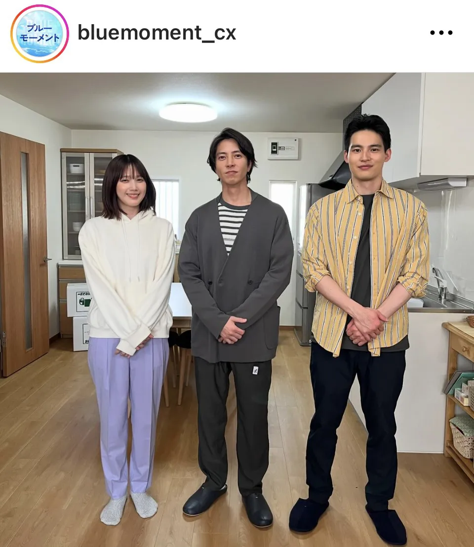 ドラマ「ブルーモーメント」公式Instagram(bluemoment_cx)より