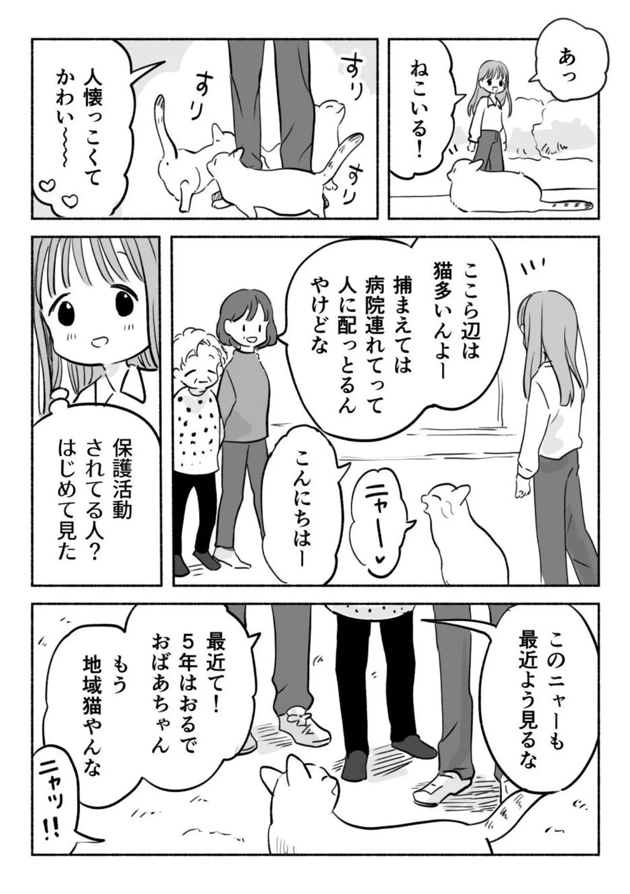 『猫を保護するまでの話』(2／4)