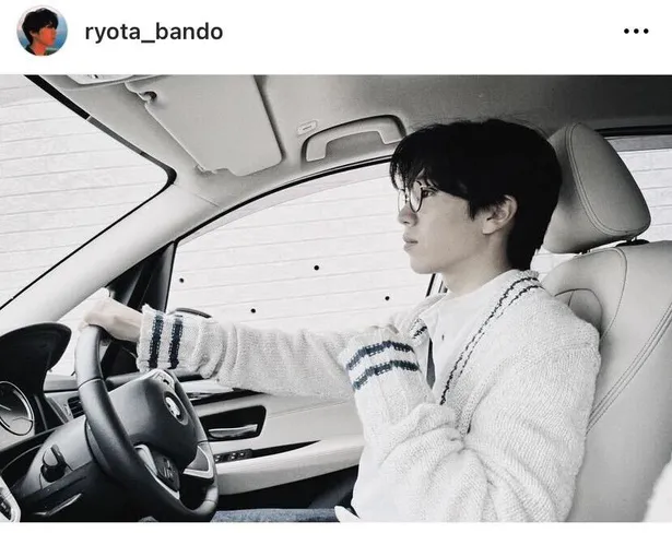  【写真】坂東龍汰、ドライブデートみたい！こなれた運転姿に「彼氏感強すぎる」とファン大歓喜